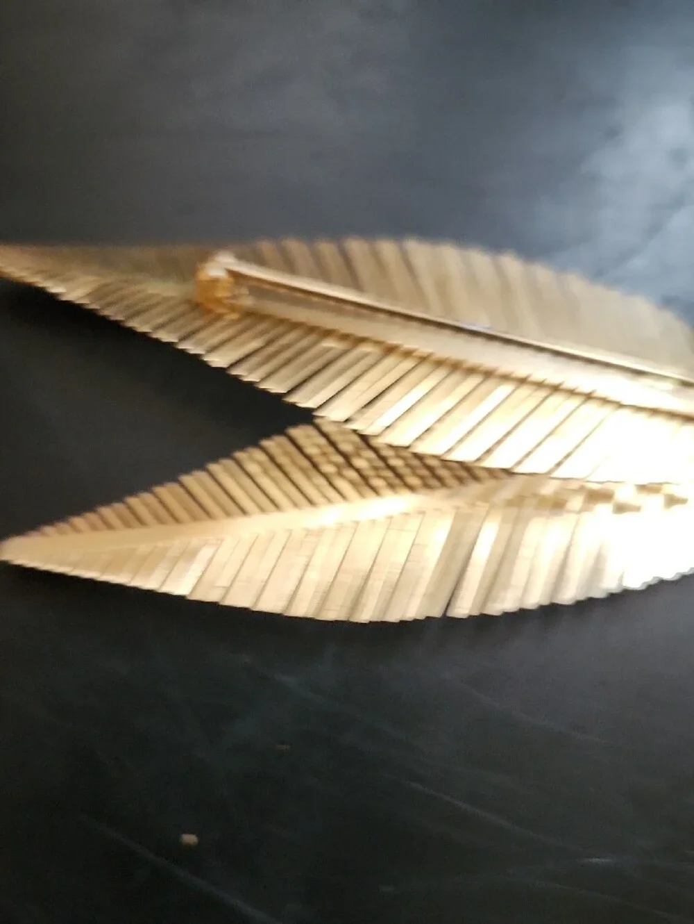 Midcentury Modern Leaf Pin Vintage